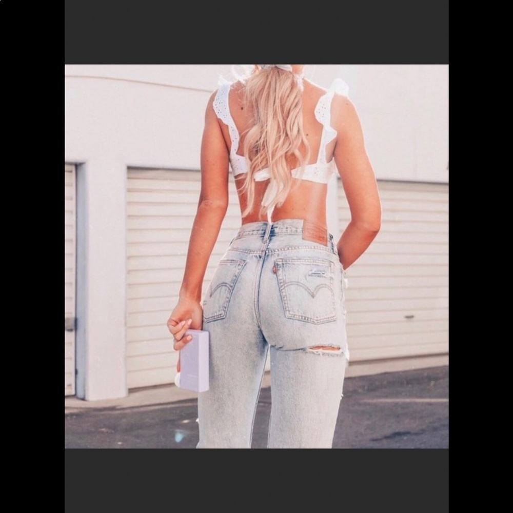 501 Levi’s distressed Made in the USA Vtg
